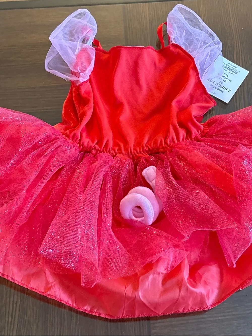 ~*~Peppa Pig Costume Dress Only Childs Size 2T
